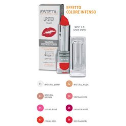 Estetil Lipstick Rossetto Red Passion N. 08