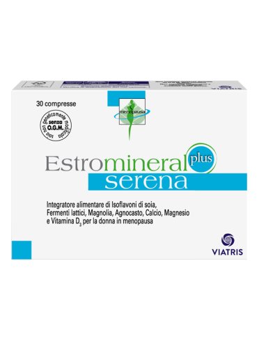 Estromineral serena plus - integratore per la menopausa - 30 compresse