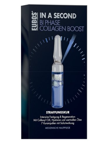 Eubos bi-phase collagen boost - trattamento viso antirughe - 2 ml