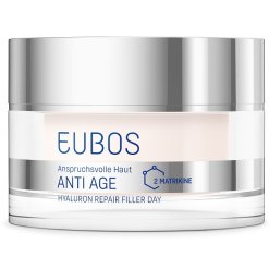 Eubos Hyaluron Repair Filler Day - Crema Viso Giorno Anti-Età - 50 ml