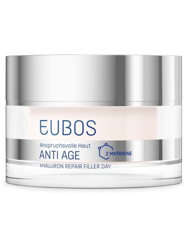 Eubos hyaluron repair filler day - crema viso giorno anti-età - 50 ml