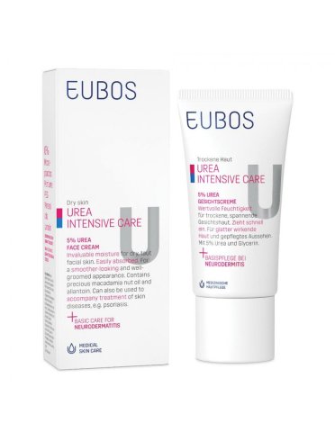 Eubos urea 5% - crema viso per pelle secca - 50 ml