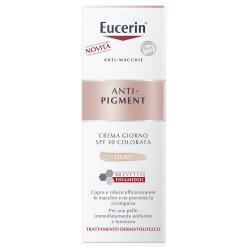 Eucerin Anti-Pigment - Crema Viso Giorno Colorazione Leggera Anti-Macchie Con Protezione Solare SPF 30 - 50 ml