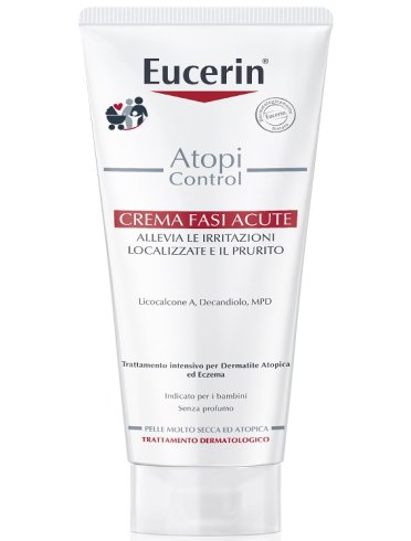 Eucerin atopi control - crema corpo fasi acute per dermatite atopica - 100 ml