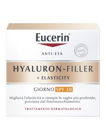 Eucerin hyaluron-filler+elasticity spf30 50 ml crema viso giorno