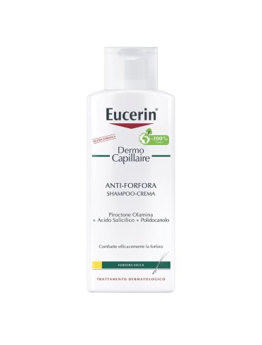 Eucerin dermo capillaire - shampoo anti-forfora per capelli secchi - 250 ml