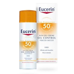 Eucerin Sun Oil Control - Crema Solare Viso per Pelle Grassa con Protezione Molto Alta SPF 50+ - 50 ml