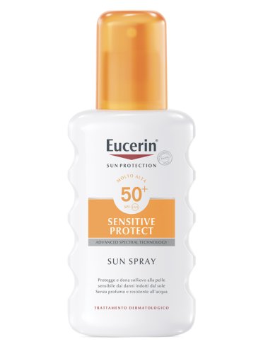 Eucerin sun protection - spray solare corpo senza profumo con protezione molto alta spf 50+ - 200 ml