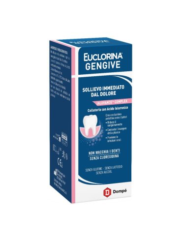 Euclorina gengive - collutorio per infiammazioni gengivali - 200 ml