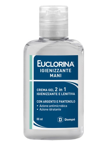 Euclorina - gel crema igienizzante mani - 80 ml
