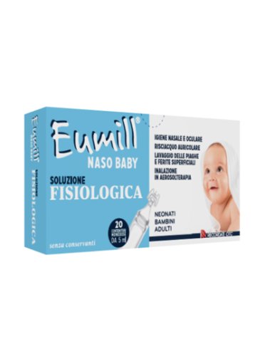Eumill naso baby soluzione fisiologica 20 flaconi