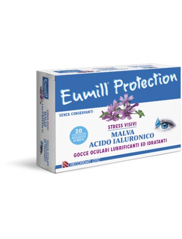 Eumill protection collirio lubrificante idratante 20 flaconi