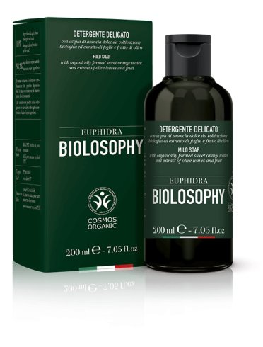 Euphidra biolosophy detergente delicato corpo 200 ml