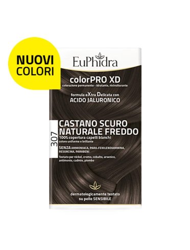 Euphidra colorpro xd 307 castano scuro naturale freddo tintura capelli