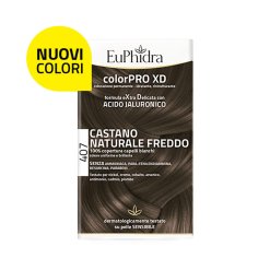 Euphidra ColorPro XD 407 Castano Naturale Freddo Tintura Capelli