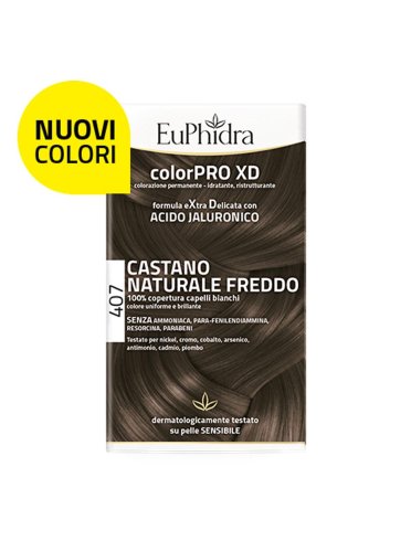 Euphidra colorpro xd 407 castano naturale freddo tintura capelli