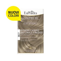 Euphidra ColorPro XD 807 Biondo Chiaro Naturale Freddo Tintura Capelli