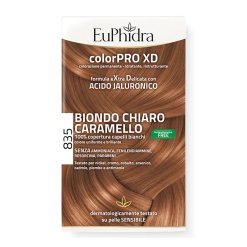 Euphidra ColorPro XD 835 Biondo Chiaro Caramello Tintura Capelli