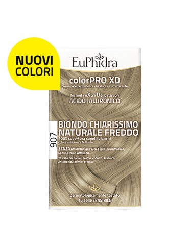 Euphidra colorpro xd 907 biondo chiarissimo naturale freddo tintura capelli