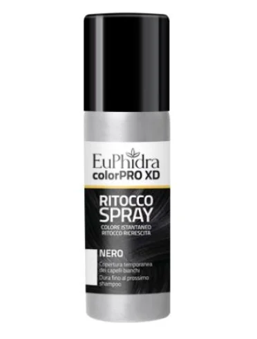 Euphidra colorpro spray ricrescita capelli nero 75 ml Euphidra colorpro spray ricrescita capelli nero 75 ml
