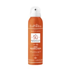 Euphidra Spray Solare Corpo Invisibile SPF50+ 150 ml