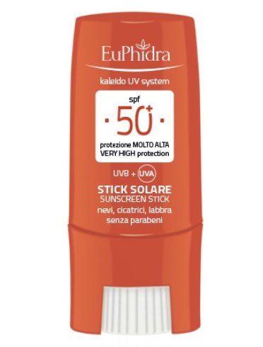 Euphidra stick solare protettivo viso spf50+ 8 ml
