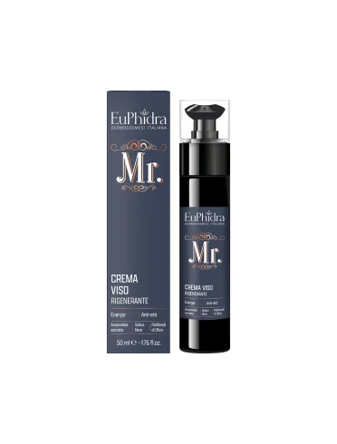 Euphidra mr crema viso uomo rigenerante 50 ml Euphidra mr crema viso uomo rigenerante 50 ml