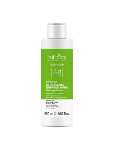 Euphidra sebanorm ag lozione astringente purificante 250 ml