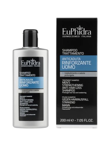 Euphidra shampoo anticaduta riequilibrante uomo 200 ml