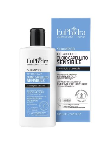 Euphidra shampoo cuoio capelluto sensibile 200 ml