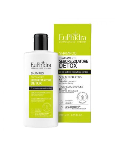 Euphidra shampoo seboregolatore detox 200 ml