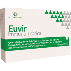 Euvir Immuno Ricarica Integratore Stanchezza e Affaticamento 20 Compresse
