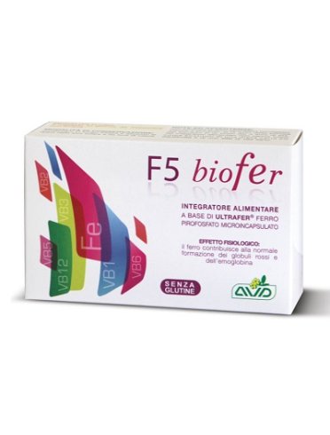 F5 biofer - integratore di ferro - 30 capsule