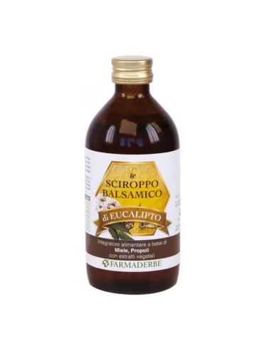 Sciroppo balsamico di eucalipto con miele 200 ml Sciroppo balsamico di eucalipto con miele 200 ml