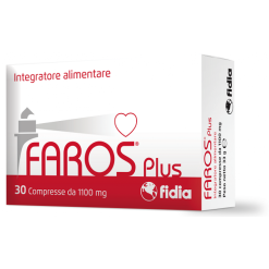Faros Plus - Integratore per il Controllo del Colesterolo - 30 Compresse