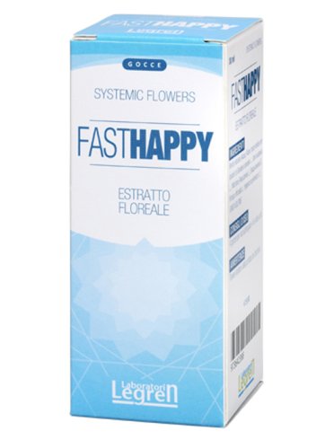 Fast happy - integratore estratto floreale - gocce 30 ml
