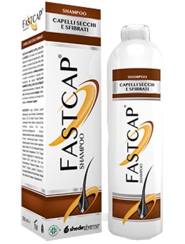 Fastcap shampoo - shampoo anticaduta per capelli secchi e sfibrati - 200 ml