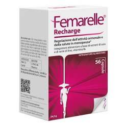 Femarelle Recharge Integratore Menopausa 56 Capsule