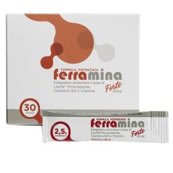 Ferramina Forte - Integratore di Ferro e Acido Folico - 30 Stick