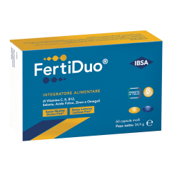 FertiDuo - Integratore per la Fertilità - 60 Capsule Soft Gel