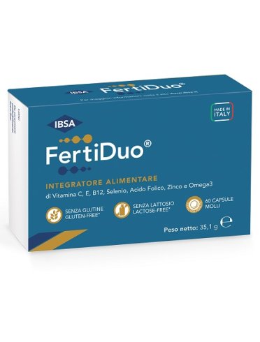 Fertiduo - integratore per la fertilità - 60 capsule