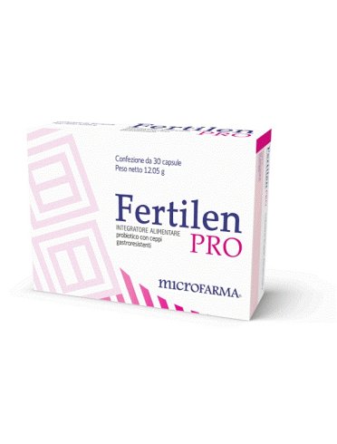 Fertilen pro integratore probiotico 30 capsule