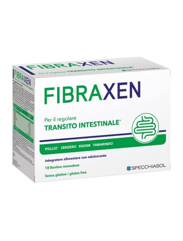 Fibraxen - integratore per la regolarità intestinale - 18 bustine