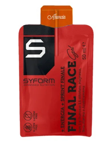 Final race arancia gel energetico 50 ml Final race arancia gel energetico 50 ml