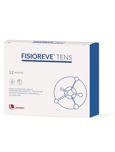 Fisioreve tens - integratore per la funzione muscolare e sistema nervoso - 12 bustine