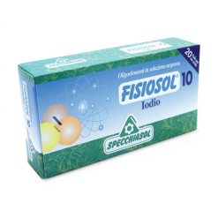 Fisiosol 10 - Integratore di Iodio - 20 Fiale x 2 ml