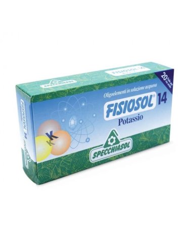 Fisiosol 14 - integratore di potassio - 20 fiale x 2 ml