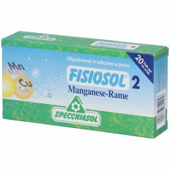 Fisiosol 2 - Integratore di Manganese e Rame - 20 Fiale x 2 ml