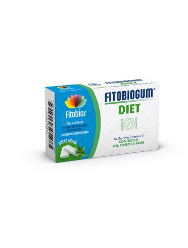 Fitobiogum diet integratore controllo fame 24 chewing gum