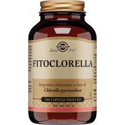 Solgar Fitoclorella - Integratore Antiossidante e Depurativo - 100 Capsule Vegetali